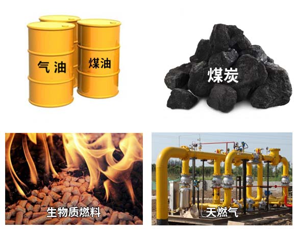 常見的熱源可以分為固體燃料、液體燃料、氣體燃料等